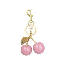 Pink Blossom Cherry Bag Charm