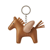 Pegasus Pony Leather Bag Charm