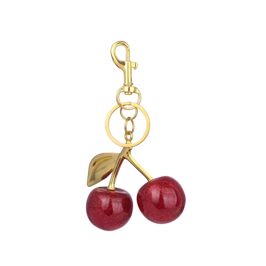Red Berry Bag Charm