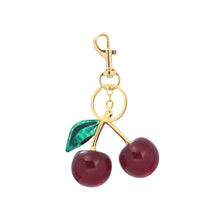Dark Cherry Bag Charm
