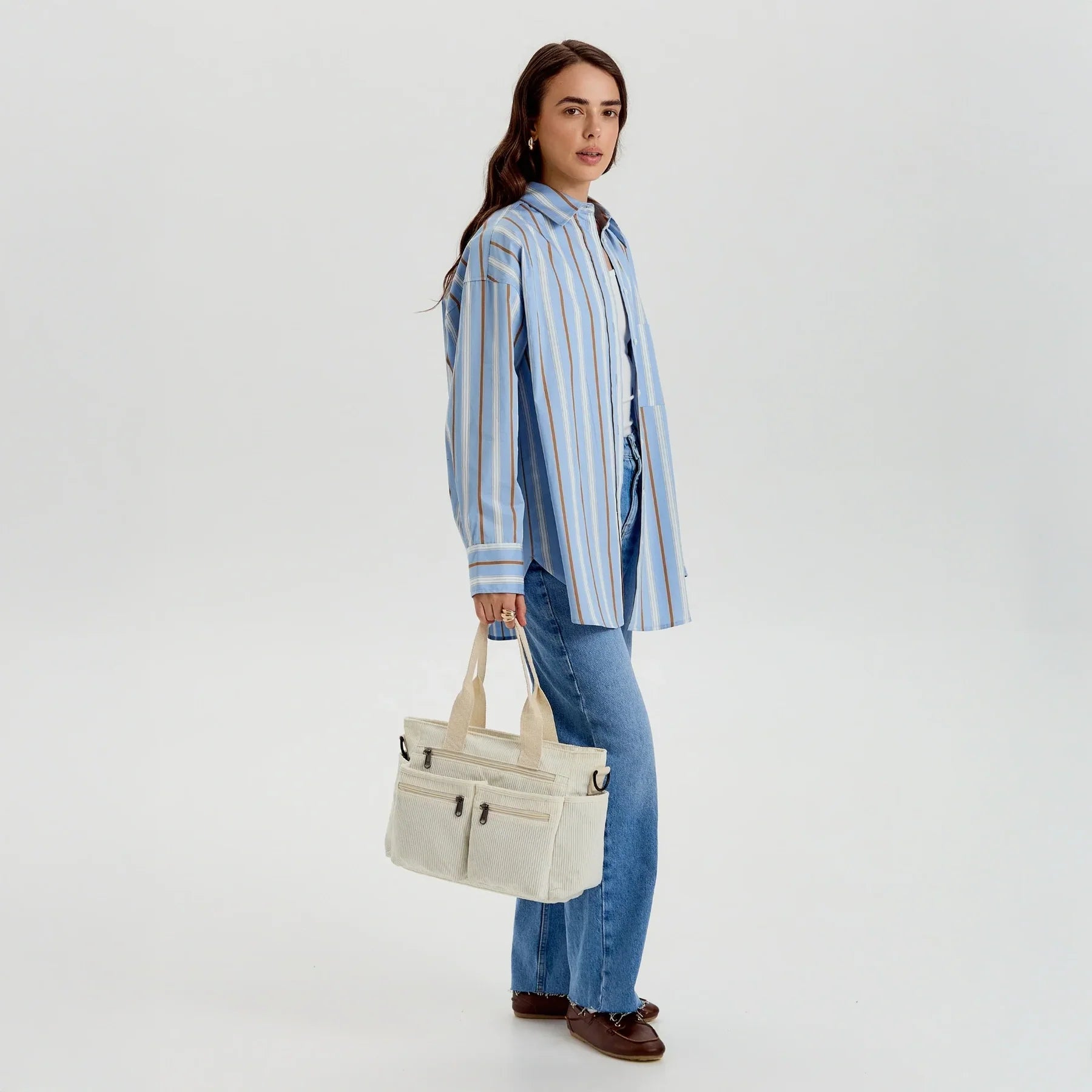 Corduroy Tote Bag