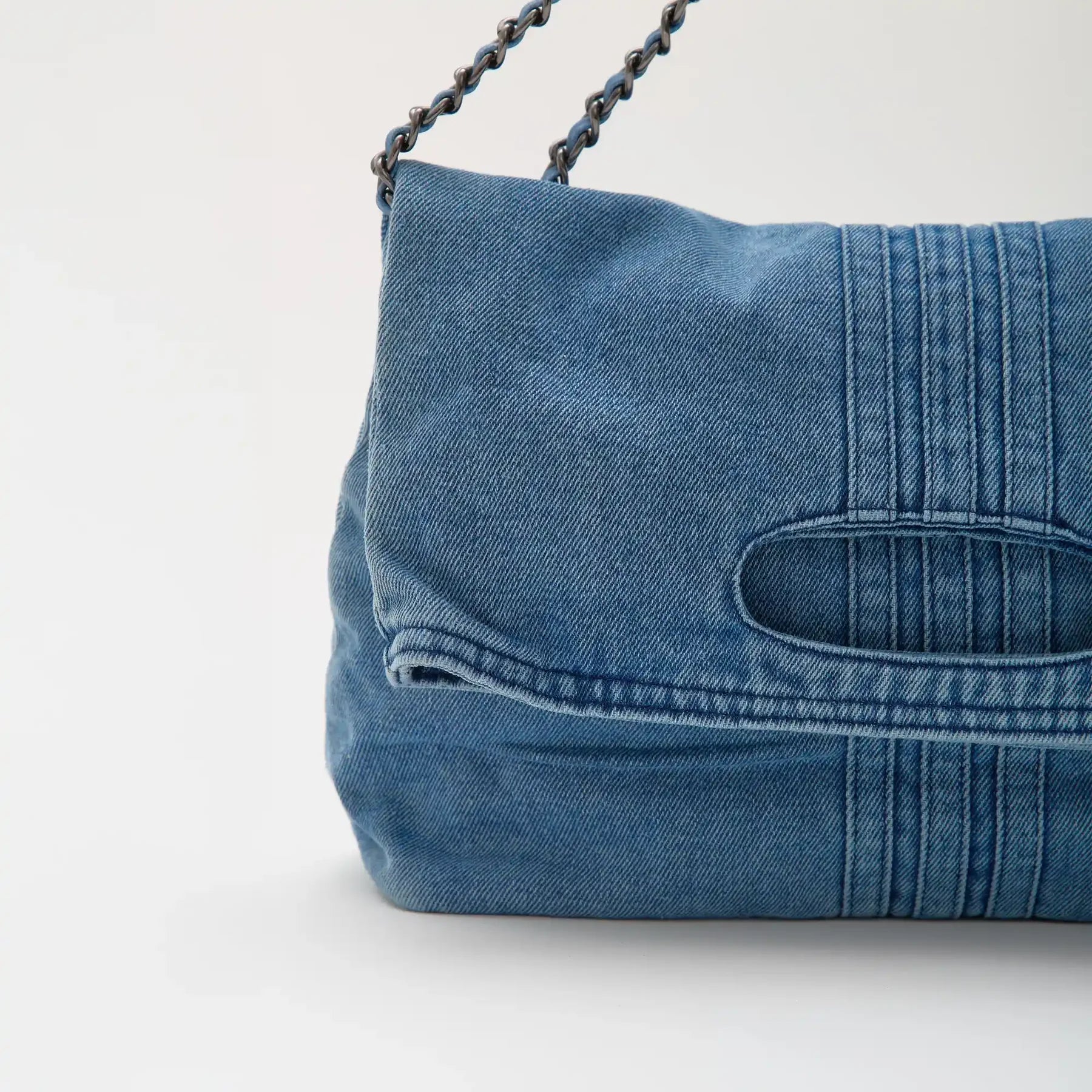 The Denim Shoulder Bag
