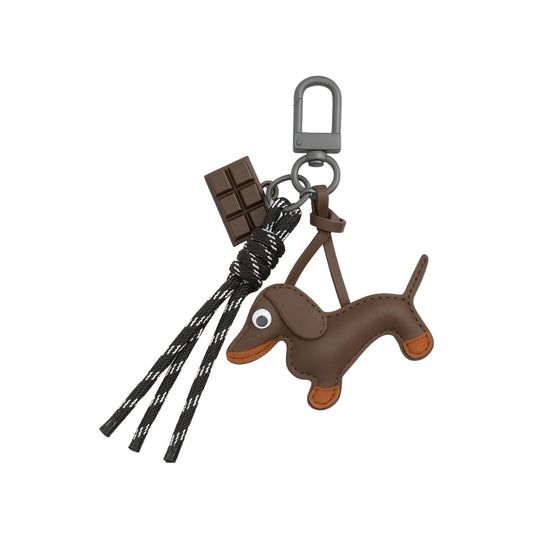 Chocolate Dachshund Bag Charm