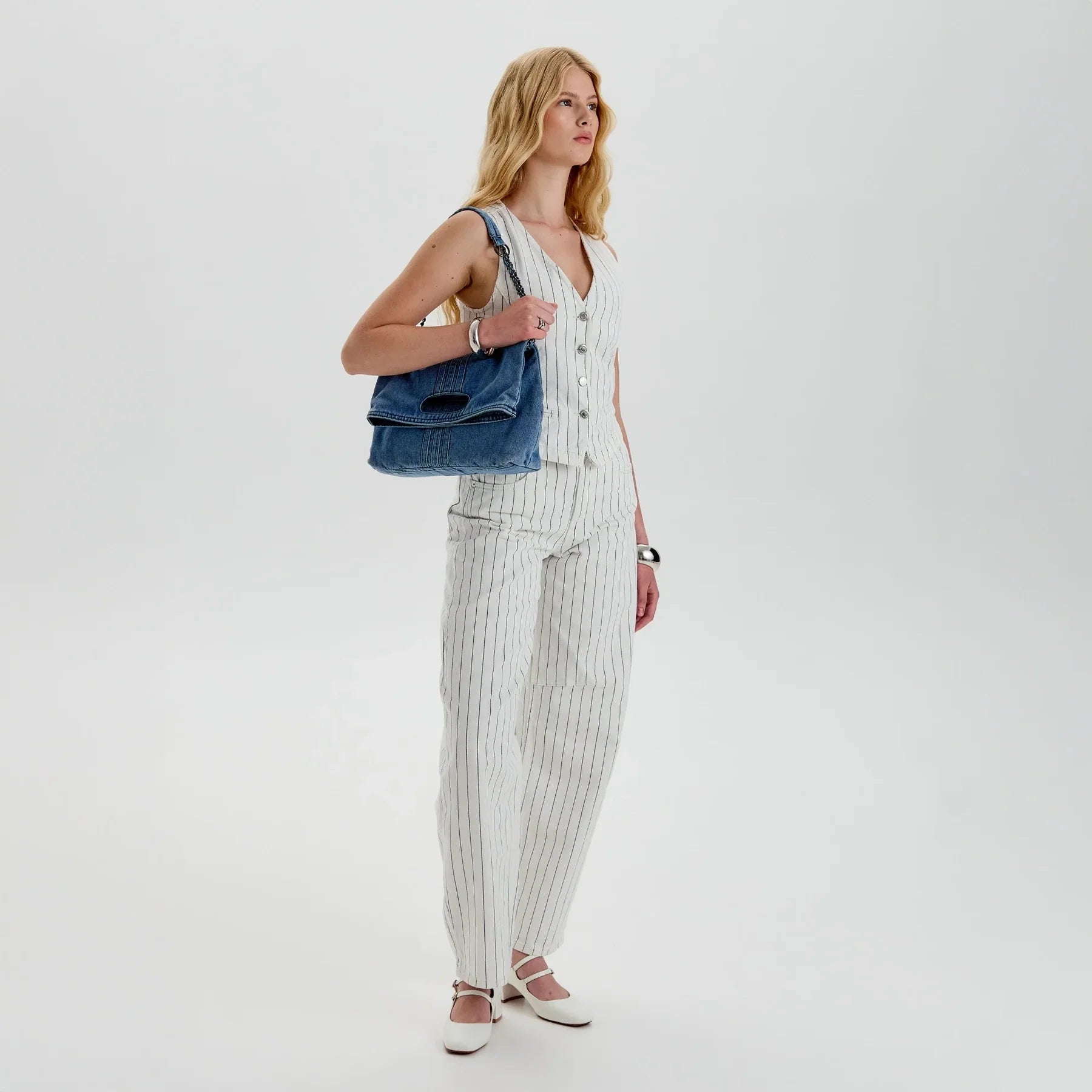 The Denim Shoulder Bag