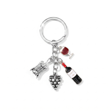 Wine Red Party Bag Charm