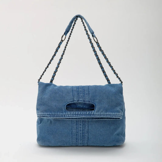 The Denim Shoulder Bag