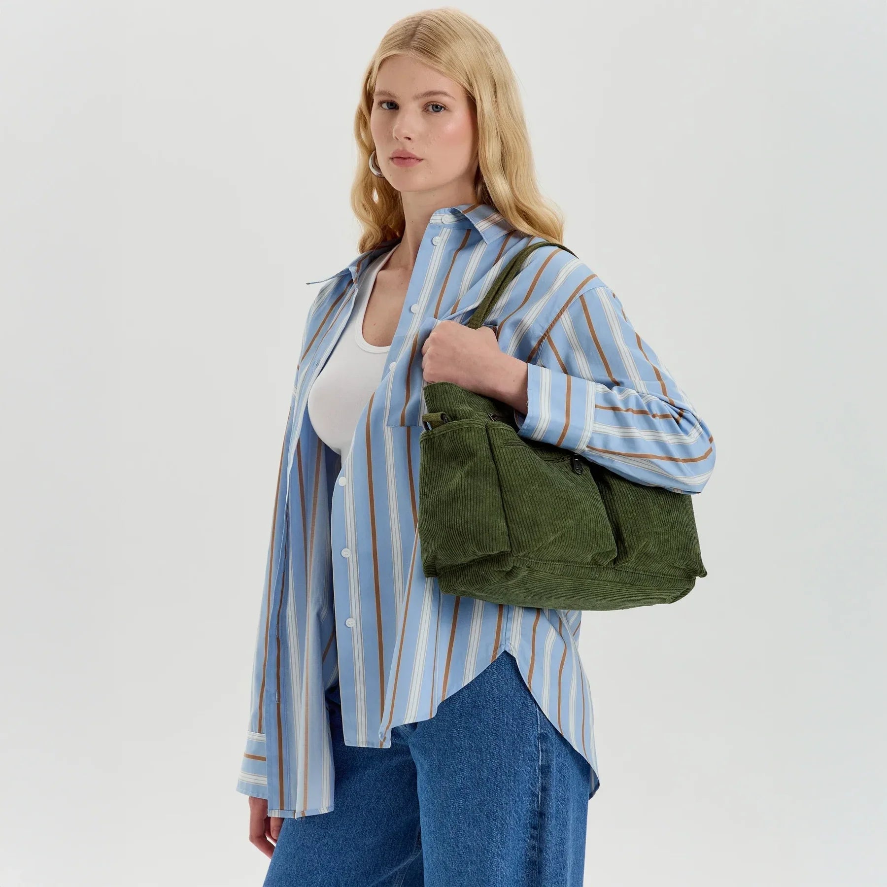 Corduroy Tote Bag