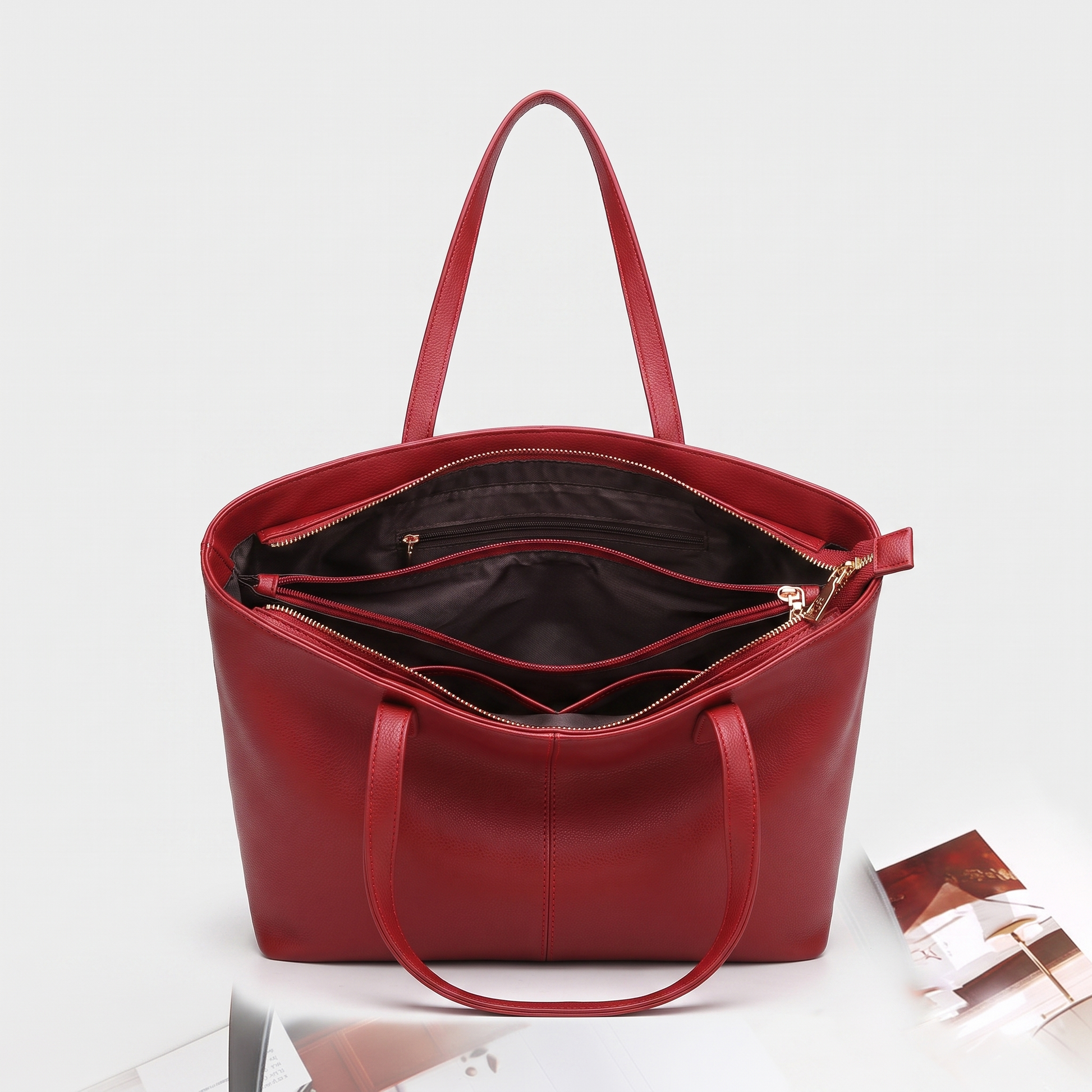 Harper Double Handle Shoulder Bag
