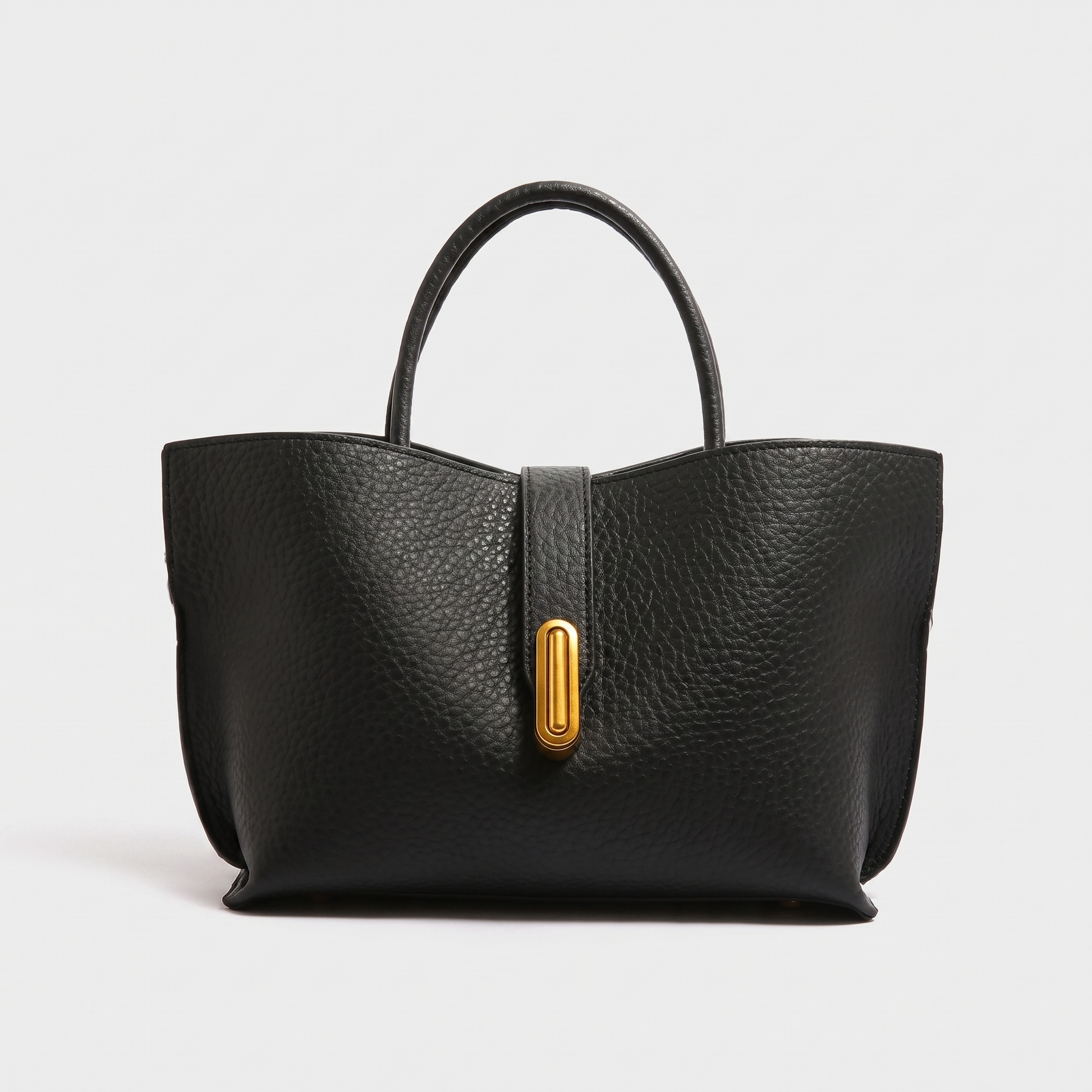 Rowan Top Handle Shoulder Bag in black