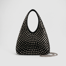 Iris Studded Chain Shoulder Bag