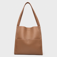 Adair Double Strap Shoulder Bag in brown