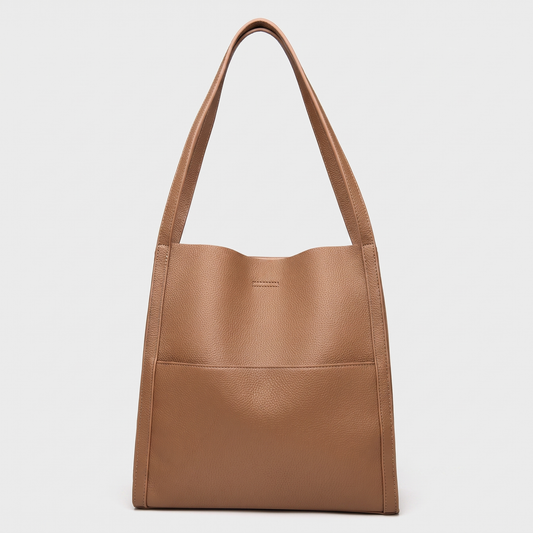 Adair Double Strap Shoulder Bag in brown